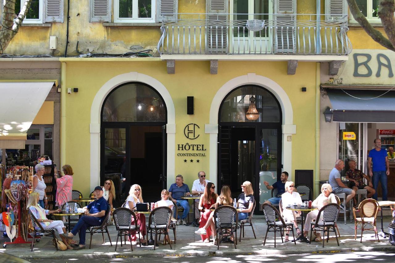 Hotel Continental Bastia  Eksteriør billede